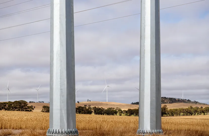 Photographie Neoen - Éolienne